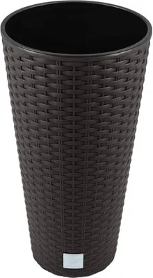 Obrázek produktu pro Květináč Prosperplast Rato Tubus s vkladem hnědý 40 cm