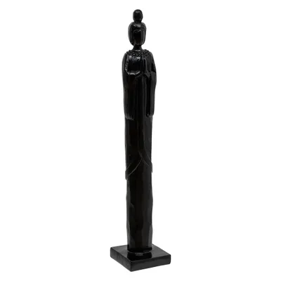 Image de Eazy Living Femme Statue H58,5 cm Noir