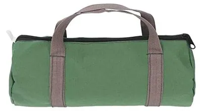 Imagen del producto de Bolsa de herramientas de lona, gran capacidad, impermeable, de 45x30x20 cm, para el taller