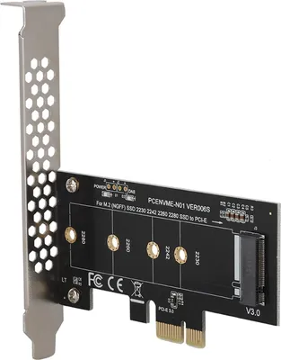 Obrázok produktu pre Prevodník konektora PCI-E na rozširujúcu kartu M.2 pre pevný disk M2 NGFF NVME