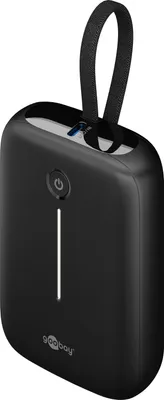 Obrázok produktu pre Goobay 76251, 10000 mAh, Lítium polymér (lipo), Quick Charge 3.0, 15 W, Čierna