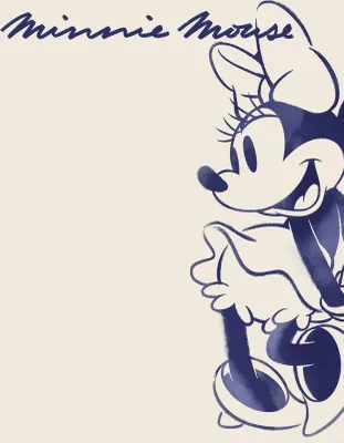Produktbild von Komar Wandbild- Disney Minnie Mouse Sweet Dancing - Größe 50 x 70 cm