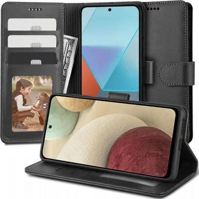 Obrázok produktu pre Peňaženka Tech-Protect Xiaomi Redmi Note 13 4G / Lte Čierna