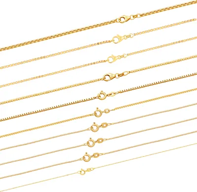 Produktbild von Goldkette Venezianerkette Länge 50cm - Breite 0,9mm - 333-8 Karat Gold