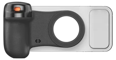 Obrázek produktu pro Magnetický držák na fotoaparát telefonu, držák na smartphone, rukojeť pro selfie, spoušť s bezdrátovým spouštěčem, černý