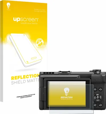 Produktbild von upscreen Schutzfolie für Canon PowerShot V1 Displayschutz Displayschutzfolie Folie Matt Entspiegelungsfolie