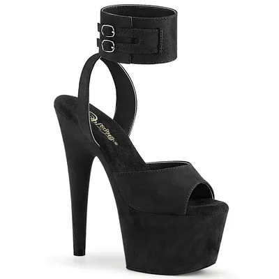 Produktbild von ADORE-791FS Damen Sandale von Pleaser, Schwarz EU 35, US 5