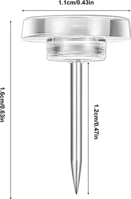 Image de Allecto Premium : punaises transparentes - 160 pièces pour le bureau, l'école et la maison