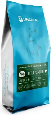 Produktbild von LINCOLN Ultra premium Senior Beef with rice - trockenfutter für Hunde - 12kg