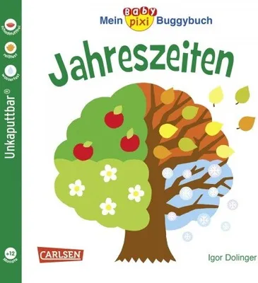 Obrázok produktu pre Baby Pixi (unkaputtbar) 45: Mein Baby-Pixi Buggybuch: Jahreszeiten