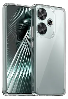 Image de Pour Xiaomi Poco F6 5G / Redmi Turbo 3 - Série Colorful - Coque hybride en TPU / acrylique