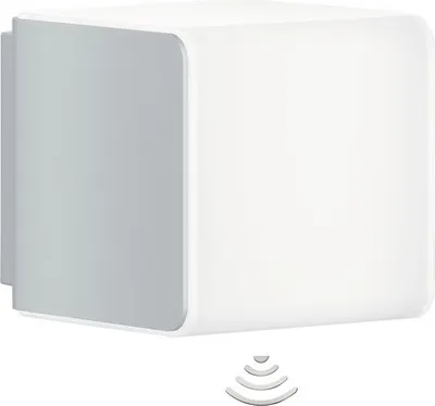 Produktbild von STEINEL L 830 LED iHF, Wandbeleuchtung für den Außenbereich, Silber, Weiß, Kunststoff, IP44, II, IK03