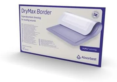 Produktbild von Drymax Border Silik.haft 10x10cm sterile Wundaufl. 10 St