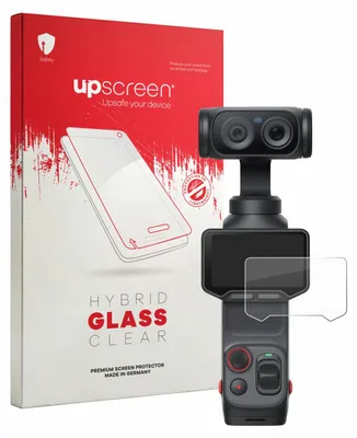 Produktbild von upscreen Schutzglas für Insta360 Luna Ultra Schutzfolie Panzer Folie Glas Display Schutz klar