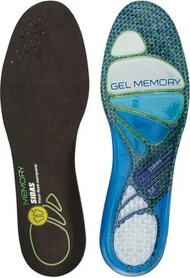 Produktbild von Sidas Gel Memory Kissen Blau,Schwarz EU 44-45 Blau,Schwarz EU 44-45