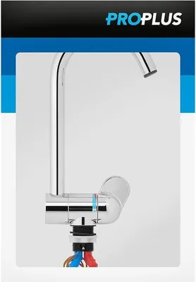Produktbild von Mischbatterie, Metallauslauf, Ø27 mm, Chrom-Finish