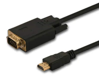 Productafbeelding van Kabeladapter Savio CL-197, HDMI (man) - VGA (man), 1,8 meter