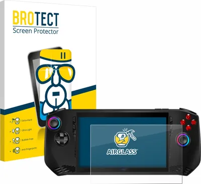 Produktbild von BROTECT Schutzglas für MSI Claw A1M Schutzfolie Panzer Folie Glas Display Schutz klar