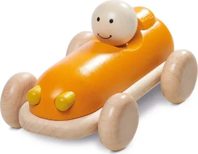Produktbild von nic Holzauto Racer, orange