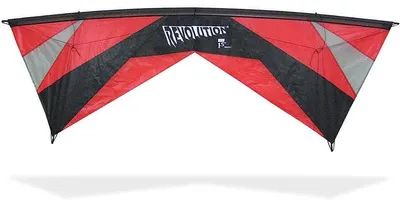 Productafbeelding van Lenkdrachen Revolution EXP Reflex, rood-zwart-grijs, modelnummer VSRV00112, kleur rood, afmetingen 236 x 79 cm