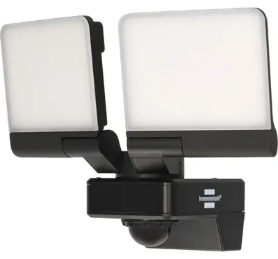 Image de brennenstuhl 1179060020 brennenstuhl  Duo Connect WiFi LED WFD 3051 P LED Außenleuchte schwarz 36 W