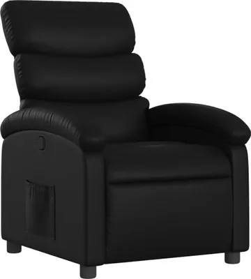 Produktbild von Relaxsessel, Kunstleder, Schwarz