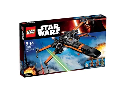 Zdjęcie produktu dla LEGO Star Wars Poe's X-Wing Fighter, Zestaw do budowania, 8 lat(a), 717 szt.