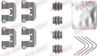Produktbild von QUICK BRAKE 109-0117 Zubehörsatz Scheibenbremsbelag Hinten