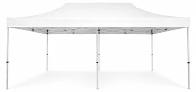 Produktbild von Ersatzdach für Faltpavillon ALU 3x6 m – PVC 450 g/m², wasserdicht, ohne Gestell - Weiß