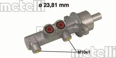 Produktbild von METELLI 05-0539 Bremszylinder Hauptbremszylinder für OPEL Corsa C Schrägheck (X01) Tigra TwinTop (X04) COMBO Kasten/Kombi COMBO Tour