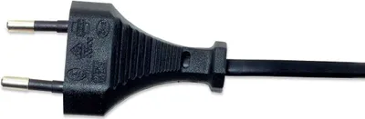 Produktbild von Manhattan Stromkabel, CEE 7/16-Stecker auf C7-Buchse ("Euro 8"), 1,8 m, schwarz, 1,8 m, CEE7/16, C7-Koppler