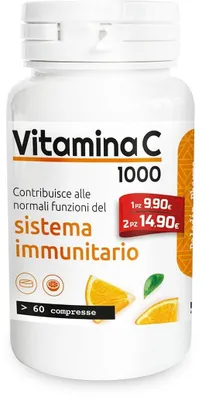 Immagine prodotto di Sanavita Vitamina C 60 Compresse