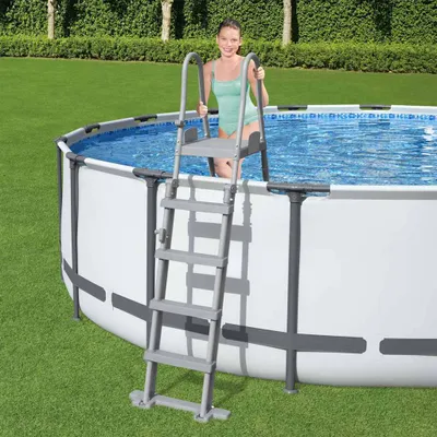Obrázek produktu pro Bezpečnostní žebřík do bazénu Bestway se 4 schůdky Flowclear 132 cm