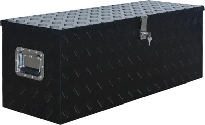 Obrázek produktu pro vidaXL Hliníková krabice 1085 x 370 x 400 mm Černá