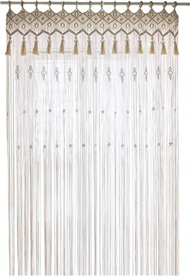 Produktbild von Wandteppich Wandbehang Tapisserie,Handgewebte Makramee Vorhang,Boho Wanddekoration