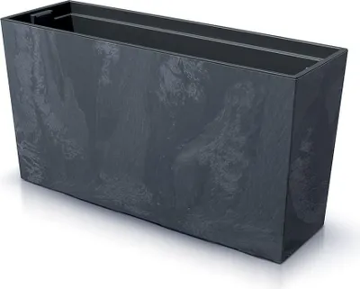 Immagine prodotto di Prosperplast Urbi Valigetta con vaso interno Vaso per piante Vaso per fiori 770x406x235mm 27L Antracite