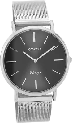 Produktbild von Oozoo Edelstahl Damen Uhr C9938A Analog Quarzuhr Armband silber Vintage Series D2UOC9938A