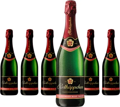 Produktbild von 6 x Rotkäppchen Sekt Spätburgunder Rosé trocken