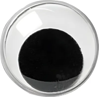 Produktbild von KNORR prandell 212480301 Wackelaugen Ø 30 mm weiß mit schwarzer Pupille