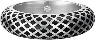 Produktbild von Esprit Damen Ring Silber Lattice Black ESRG91919A1, Ringgröße:57 (18.1 mm Ø)