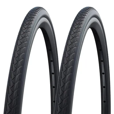 Produktbild von 2x Schwalbe Marathon Plus 25-540 Rollstuhlreifen SmartGuard 24x1.00 Mantel