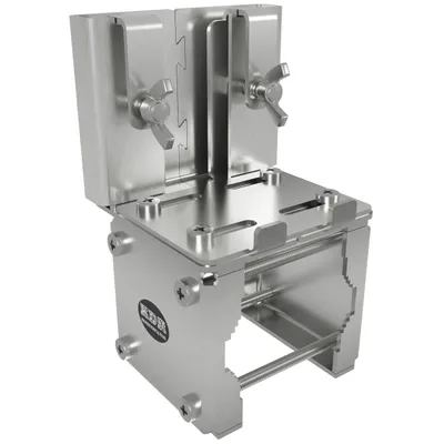 Immagine prodotto di Supporto per ventilatore da balcone in acciaio inox per parapetti rotondi e quadrati Supporto per ventilatore da balcone 140 cm x 140 cm