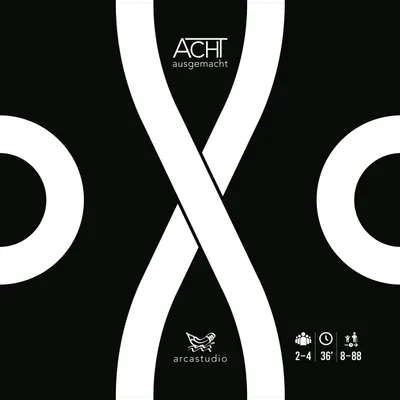 Produktbild von Asmodee ACHT: ausgemacht, Denkspiel