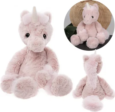 Produktbild von Charlie Bears Einhorn Star Maskottchen, aus der Bear & Me Serie, ein einzigartiges Kuscheltier für Kinder, 30 cm