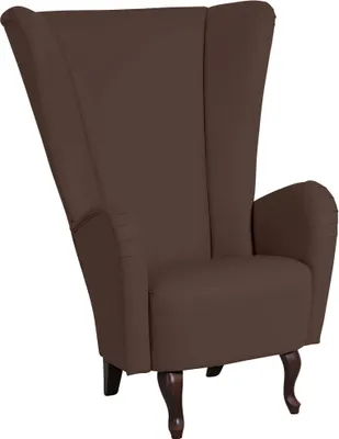 Produktbild von Hochlehnsessel Kailey Bezug Kunstleder Buche nussbaum dunkel / braun 21210