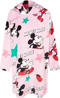 Produktbild von Disney - Deckenhoodie für Damen, Sherpa-Futter, Weich, Übergroß TC288 (M) (Pink)