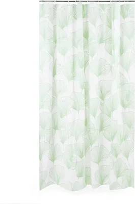 Zdjęcie produktu dla HOMLA Zasłona prysznicowa GINKGO w kwiaty 180x180cm
