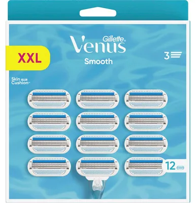 Image de Lames système Gillette Venus Smooth 12 pièces