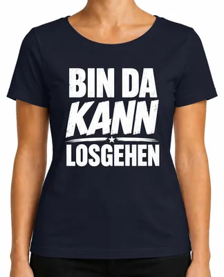 Imagen del producto de Camiseta para mujer, color azul marino, talla M. Frase divertida, ideal como regalo o para expresar una opinión con sarcasmo
