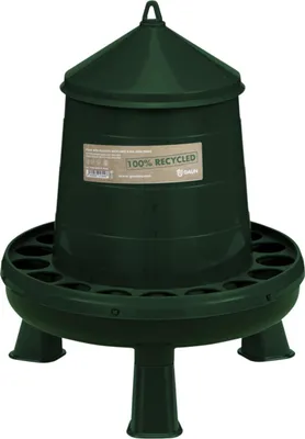 Immagine prodotto di Mangiatoia per pollame "RECYCLE" con piedini in plastica 4 kg, Ø 33 x 37,5 cm